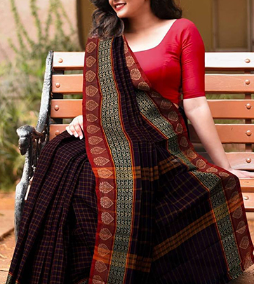 Buy Beautiful Online Designer Cotton Sarees